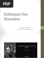 Substance Use Disorders