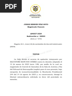 Corte Negó Libertad de Mancuso Por Designación Como Gestor de Paz