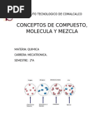 Compuesto, Molecula y Mezcla