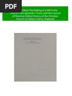 Get East and West The Making of A Rift in The Church From Apostolic Times Until The Council of Florence Oxford History of The Christian Church 1st Edition Henry Chadwick Free All Chapters