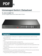 TL-SG1218MP (UN) 5.0 Datasheet