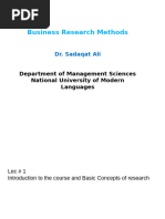 BRM MS Lec 1a What Is Reserach