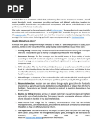 Basics of Mutual Funds & Economy