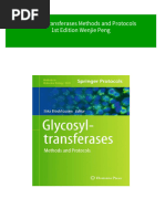 Immediate Download Glycosyltransferases Methods and Protocols 1st Edition Wenjie Peng Ebooks 2024