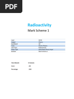 52.1 Radioactivity CIE IGCSE Physics Ext Theory Ms