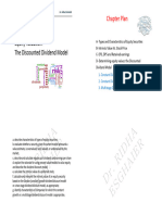 Chapter 3 - Equity Valuation, The Discounted Dividend Model