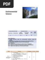 Environmental Science Introduction and Natural Resources