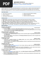 MohamedKayser Resume 1+YoE DataScience