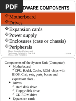 Components of Computer (System Unit)