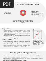 Eigen Value and Eigen Vector