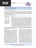 Review Article: Biomedical Waste Management