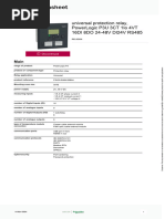 Schneider Electric - PowerLogic-P3-Protection-Relays - REL52006