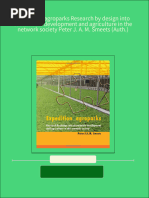 Expedition Agroparks Research by Design Into Sustainable Development and Agriculture in The Network Society Peter J. A. M. Smeets (Auth.)