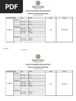 1ST Sem Midterm Exam Sched 24 25