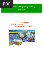 (FREE PDF Sample) Introduction To General Organic and Biochemistry 10th Ed Edition Frederick A. Bettelheim Ebooks