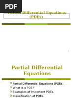 Partial Differential Equations (Pdes)