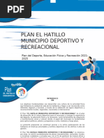 Plan Deportivo para El Hatillo