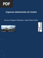 01 Urgences Abdominales Pédiatriques - Module Urgence