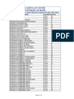 CLC Provisional Section Allocation