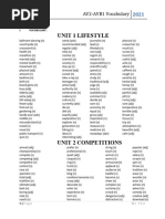 Vocabulary AV2-AVB1