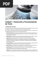 Extraccion y Procesamiento de Texto