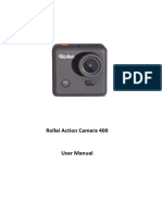 User Manual Rollei Actioncam 400 English 14512