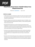 Ultraprocessed Food Health Problems PDF