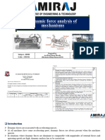 Chapter 1 Dynamic Force Analysis of Mechanisms