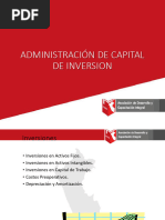 Administracion de Capital de Inversion