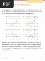 Scatterplots and Regression