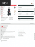 Delfin Industrial Vacuum Cleaner For Textile Industry