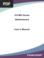 G31MV Series Manual en v1.0