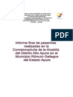 Informe de Pasantía Gladis Campos