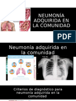 Neumonía Adquirida en La Comunidad