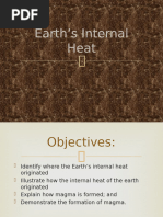 Earth's Internal Heat