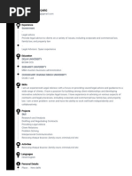 LLB Bio Data