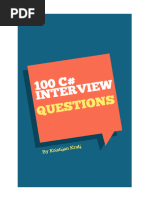 1.1 100 C# Interview Questions