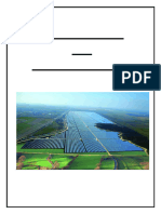 Project Report of Manufacturing of Solar Power Plant