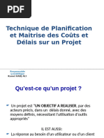 Technique de Planification Et Maitrise Des Coûts Et Délais Sur Un Projet