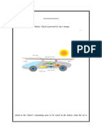 Solarand Electrical Power Car