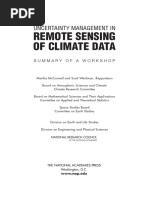 Remote Sensing: of Climate Data