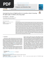 Assessing The Privacy of Digital Products in Australian SC - 2024 - Computers An