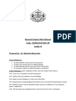 Research Project Manual - SPPU