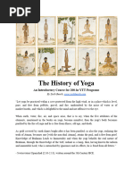 The History of Yoga