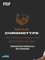 Bear Chronotype Mastering The Day