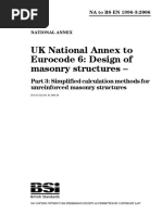 EN 1996-NA-3 - 2006 - Simplified Methods For Unreinforced Masonry