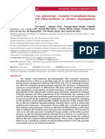 Induction of GD3a1-Adrenergic Receptortransglutami