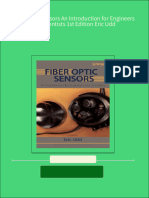 Fiber Optic Sensors An Introduction For Engineers and Scientists 1st Edition Eric Udd