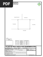 1 Plano en Formato Del Registro General de La Propiedad