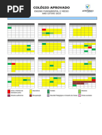 Calendário Escolar